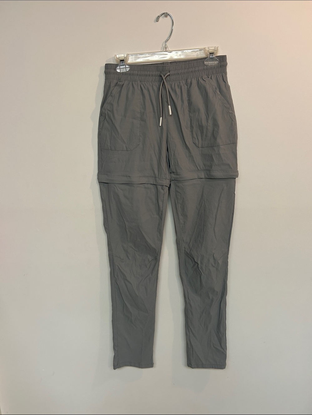 Eddie Bauer Kids Lightweight Drawstring Jogger Pants - Gray